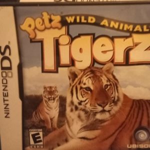 Petz tigerz Nintendo ds
